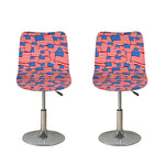 4th of July USA Flag Pattern Print Bar Stool Covers