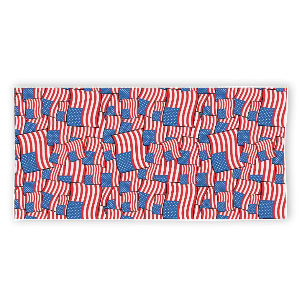 4th of July USA Flag Pattern Print Beach Towel