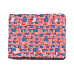 4th of July USA Flag Pattern Print Bifold Wallet
