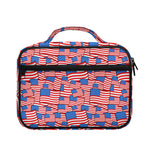 4th of July USA Flag Pattern Print Briefcase Bible Bag