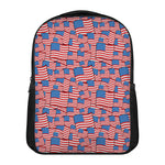 4th of July USA Flag Pattern Print Casual Backpack