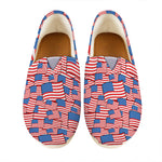 4th of July USA Flag Pattern Print Casual Shoes