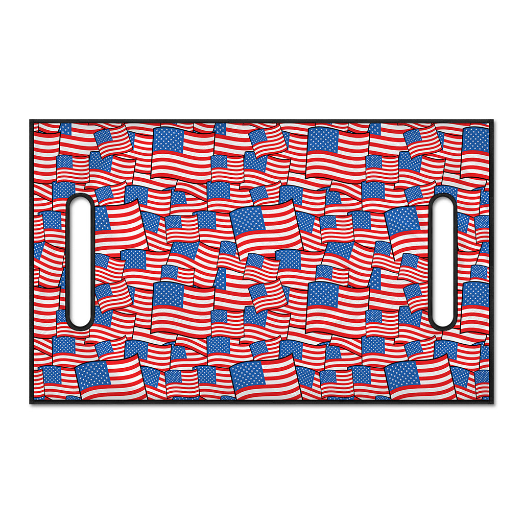 4th of July USA Flag Pattern Print Golf Cart Seat Cover