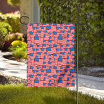 4th of July USA Flag Pattern Print House Flag