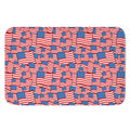 4th of July USA Flag Pattern Print Indoor Door Mat