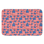 4th of July USA Flag Pattern Print Indoor Door Mat