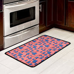 4th of July USA Flag Pattern Print Kitchen Mat