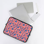 4th of July USA Flag Pattern Print Laptop Sleeve