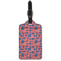 4th of July USA Flag Pattern Print Luggage Tag