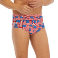4th of July USA Flag Pattern Print Men's Briefs