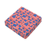 4th of July USA Flag Pattern Print Outdoor Seat Cushion Cover