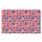 4th of July USA Flag Pattern Print Polyester Doormat