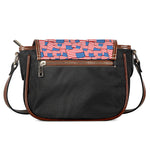 4th of July USA Flag Pattern Print Saddle Bag