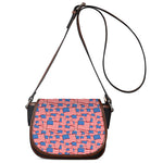 4th of July USA Flag Pattern Print Saddle Bag