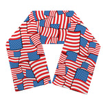4th of July USA Flag Pattern Print Scarf
