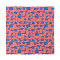 4th of July USA Flag Pattern Print Silk Bandana