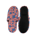 4th of July USA Flag Pattern Print Slippers
