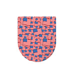 4th of July USA Flag Pattern Print Toilet Lid Cover