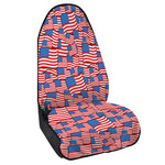 4th of July USA Flag Pattern Print Waterproof Car Seat Cover