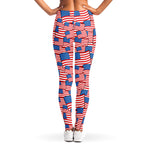 4th of July USA Flag Pattern Print Women's Leggings