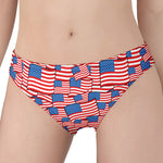 4th of July USA Flag Pattern Print Women's Panties