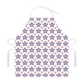 4th of July USA Star Pattern Print Adjustable Apron
