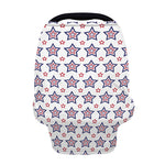 4th of July USA Star Pattern Print Baby Seat Cover