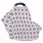 4th of July USA Star Pattern Print Baby Seat Cover