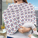 4th of July USA Star Pattern Print Baby Seat Cover