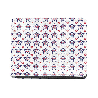 4th of July USA Star Pattern Print Bifold Wallet