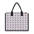 4th of July USA Star Pattern Print Canvas Tote Bag
