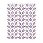 4th of July USA Star Pattern Print Curtain