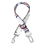 4th of July USA Star Pattern Print Dog Seat Belt