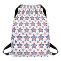4th of July USA Star Pattern Print Drawstring Backpack