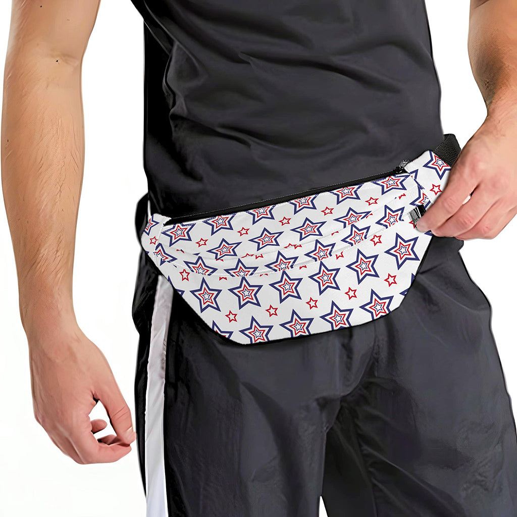4th of July USA Star Pattern Print Fanny Pack