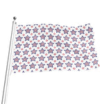 4th of July USA Star Pattern Print Flag