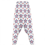 4th of July USA Star Pattern Print Hammer Pants