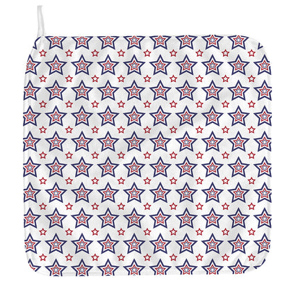 4th of July USA Star Pattern Print Hand Towel