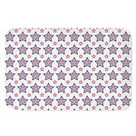 4th of July USA Star Pattern Print Indoor Door Mat
