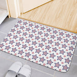 4th of July USA Star Pattern Print Indoor Door Mat