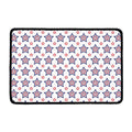 4th of July USA Star Pattern Print Kitchen Mat
