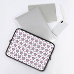 4th of July USA Star Pattern Print Laptop Sleeve