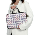 4th of July USA Star Pattern Print Laptop Sleeve With Handle