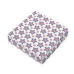 4th of July USA Star Pattern Print Outdoor Seat Cushion Cover