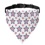 4th of July USA Star Pattern Print Over The Collar Dog Bandana