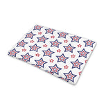 4th of July USA Star Pattern Print Pet Cooling Mat Cover