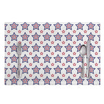 4th of July USA Star Pattern Print Placemat