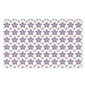 4th of July USA Star Pattern Print Polyester Doormat