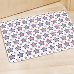 4th of July USA Star Pattern Print Polyester Doormat