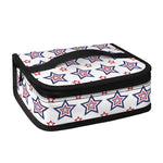 4th of July USA Star Pattern Print Small Lunch Bag